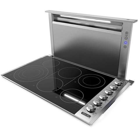 Viking Professional 5 Series 36-Inch 6-Burner Electric Radiant Cooktop ...