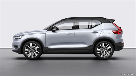 Volvo XC40 Recharge | 2020MY P8 AWD (Color:Glacier Silver) | Side