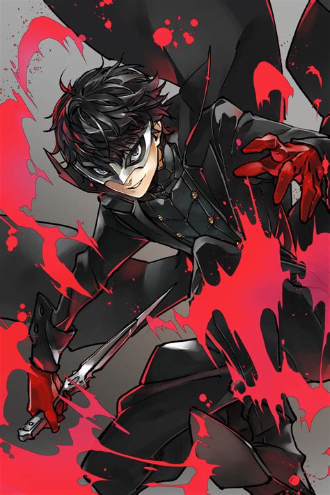 Joker (Persona 5) - Amamiya Ren - Image by Pixiv Id 24548668 #2248807 ...