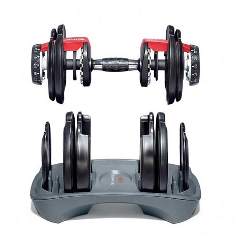 90 Ib weight Adjustable Bowflex SelectTech 1090 Dumbbells review ...