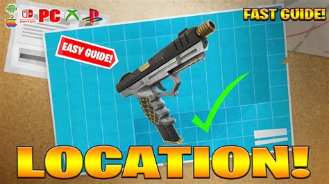 How To Get Tactical Pistol Mythic Weapon In Fortnite! (Where To Find ...