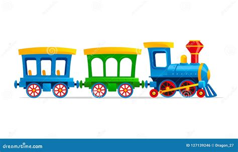 Toy Train Clip Art