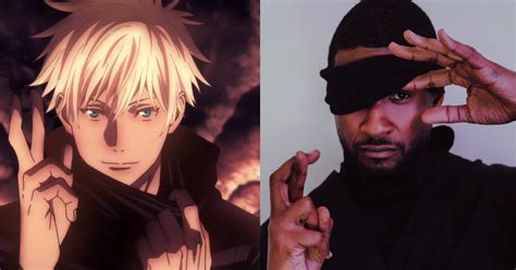 Jujutsu Kaisen: Usher Cosplaying Gojo Tiktok Meme Explained