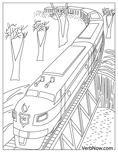 Train Coloring Pages Pdf Coloring Pages