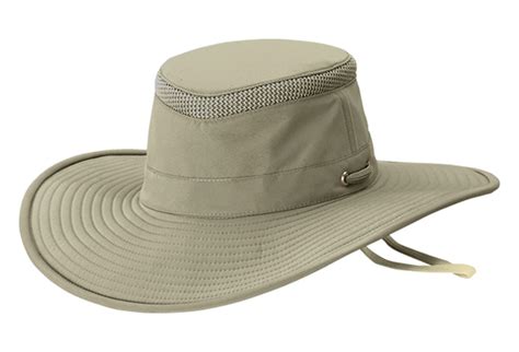 Tilley LTM2 Broadest Brim Lightweight Airflo Hat Khaki / Olive - 7 5/8