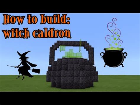 How to build: Witch cauldron 🎃🧙‍♀️ - YouTube