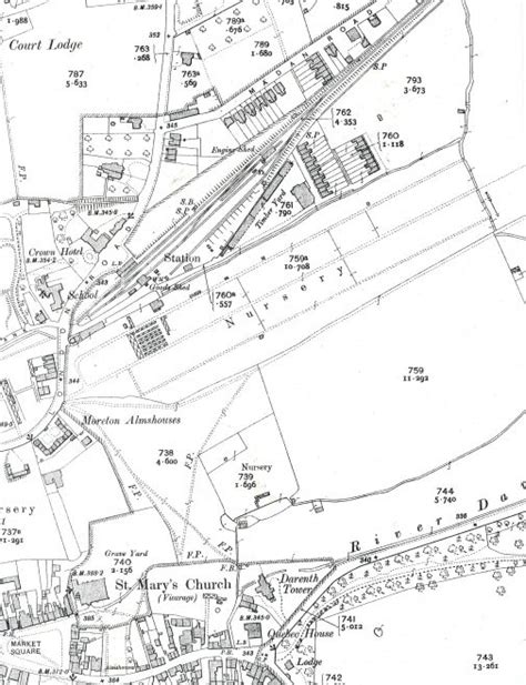 1907 O.S. map of Westerham | Post 1900 | Westerham Heritage