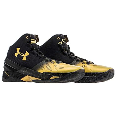 Under Armour Curry 2 'Black Gold' 3026283-001 - KICKS CREW