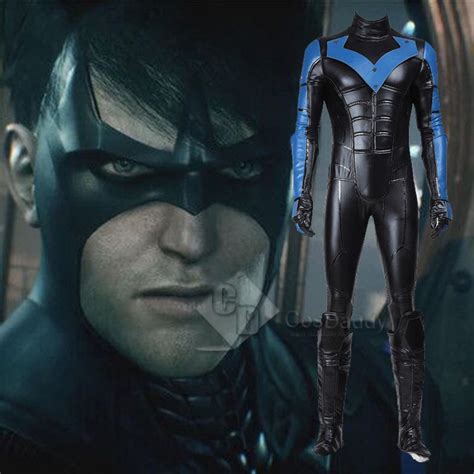 DC Superhero Nightwing Cosplay Costume