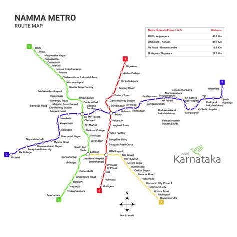 Namma Metro Map Bangalore