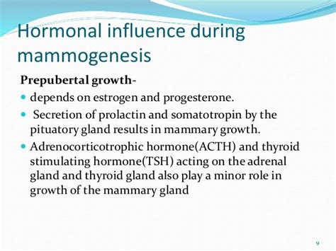 Physiology of lactation