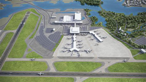 Norfolk International Airport - ORF 3D Model by 3dcitymodels