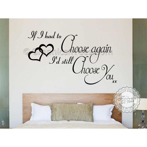 35 Captivating Wall Decal Quotes for Bedroom - Home, Decoration, Style ...