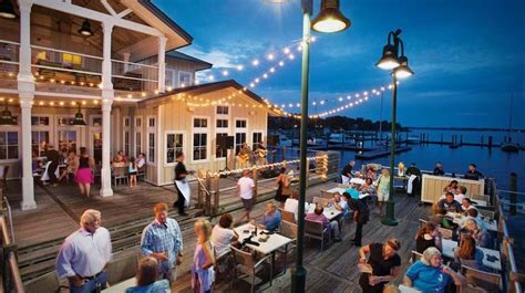 Persimmons Waterfront Restaurant is located on the shores of the Neuse ...