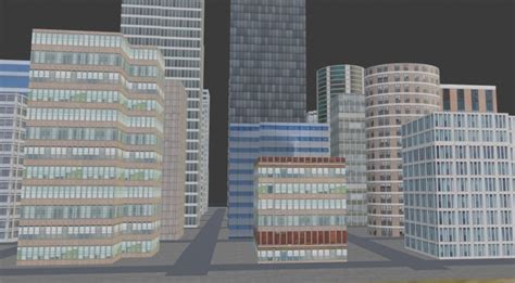 Huge City Free 3D Model - .blend .obj - Free3D