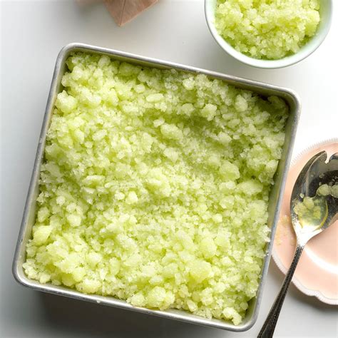 Honeydew Granita Recipe | Taste of Home