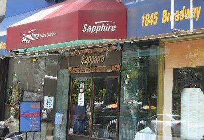 Sapphire NYC Indian Restaurant - Poor Value