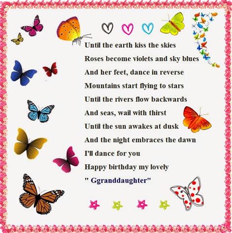 Granddaughter Poems for Birthday Wishes | Cute Instagram Quotes