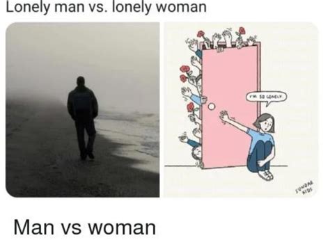 Gendered loneliness [meme] : r/pointlesslygendered