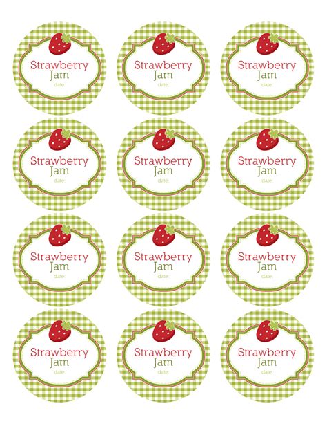 Free Printable Labels For Jars