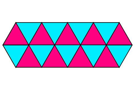 A tessellation is a shape that can be together with no gaps