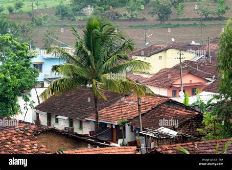 Village View in Mundgod at Karnataka India Asia Stock Photo - Alamy