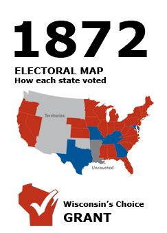 1872 Election - WI Results | Presidential Elections | Online Exhibits ...