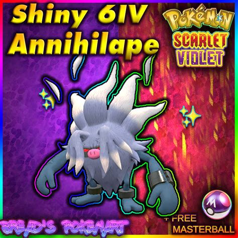 ANNIHILAPE SHINY 6IV Pokemon // Pokemon Scarlet and Violet // - Etsy