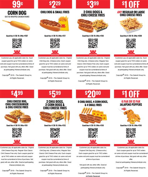 Printable Wienerschnitzel Coupons - Printable Word Searches