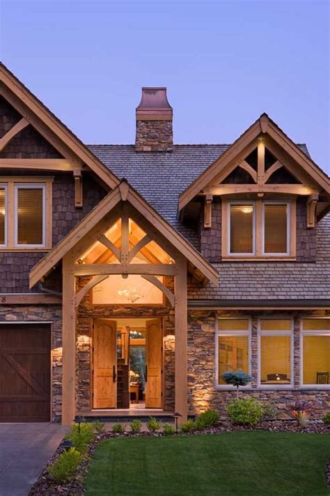 5 Most Popular Gable Roof Types And 26 Ideas | Home design | Timber ...