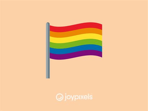 The JoyPixels Rainbow Flag Emoji - Version 5.0 by JoyPixels on Dribbble