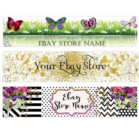 EBAY STORE Banners-premade Ebay Banner-shop Ebay-ebay - Etsy UK