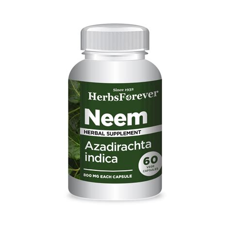 Neem Capsules - HerbsForever