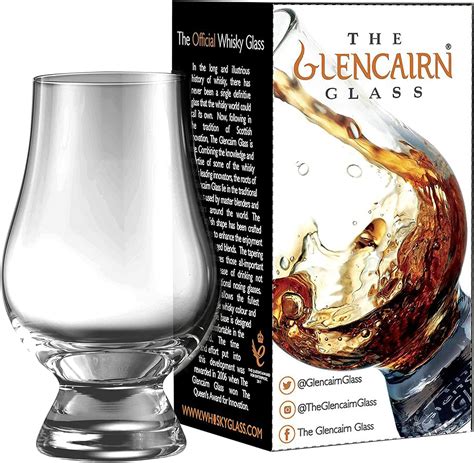 GLENCAIRN BLACK WHISKY GLASS, SET OF IN TWIN GIFT CARTON, 51% OFF