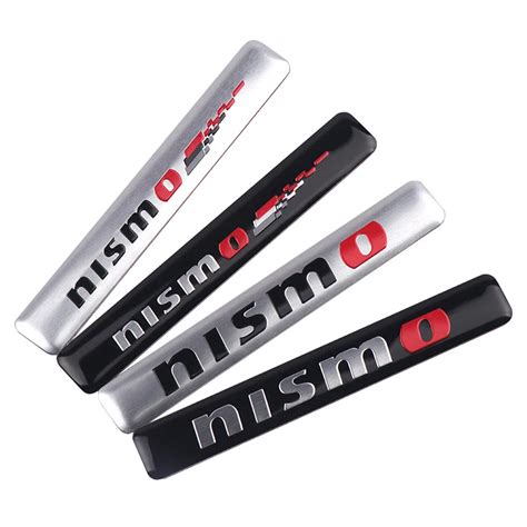 3D Aluminum NISMO Auto Nismo Badge Emblem Decal Sticker For Nissan ...