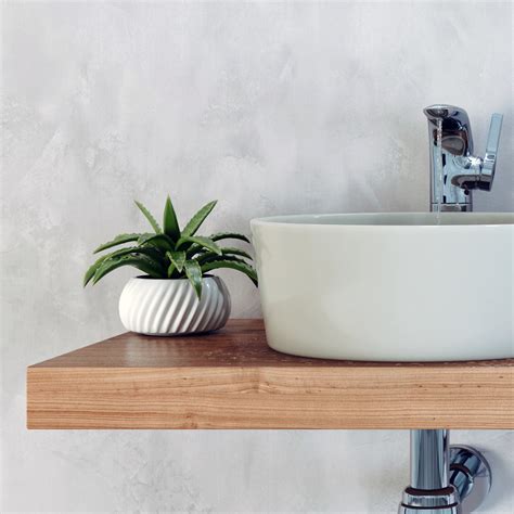 Bathroom decor set with aloe plant on Behance