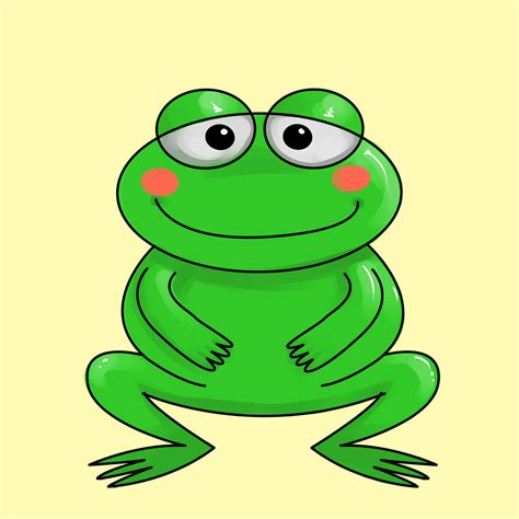 Simple Frog Drawing Step By Step - Viewing Gallery