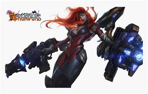 Anime Gun Goddess Miss Fortune , Png Download - Gun Goddess Miss ...