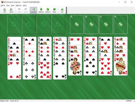 Freecell Solitaire - rules