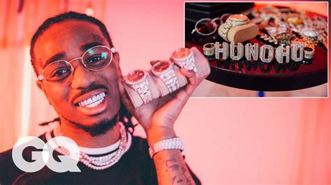 Quavo Shows Off His Insane Jewelry Collection | GQ | Gq, Migos, Gq magazine