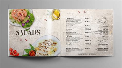 Red Rose Restaurant & Cafe: Menu Design on Behance