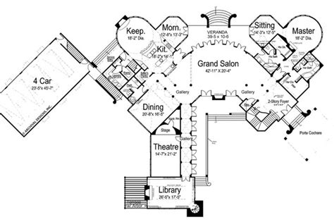 Mansion Floor Plans - Top [no.] Layouts & Design Ideas | Architecture ...