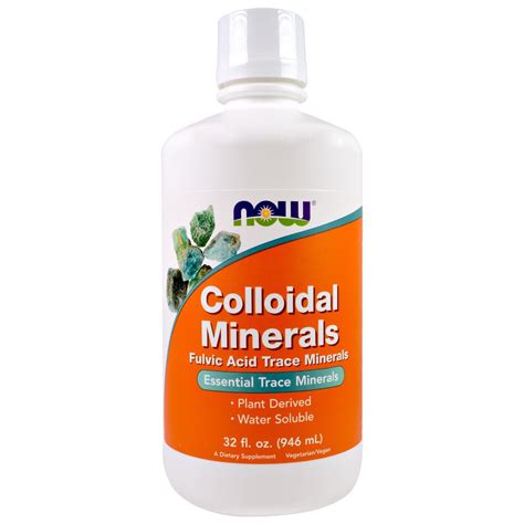 Now Foods, Colloidal Minerals, 32 fl oz (946 ml) | By iHerb