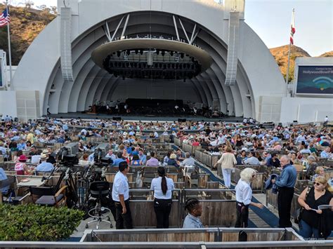 Hollywood Bowl Terrace 4 - RateYourSeats.com