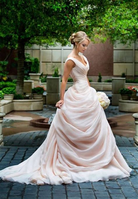 Great Blush Pink Wedding Dresses of all time The ultimate guide ...