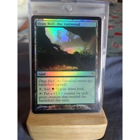 การ์ด MTG Oran-Rief, the Vastwood Foil Land Magic the Gathering EDH ...