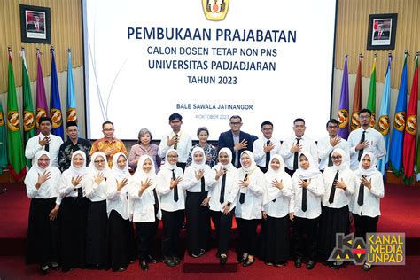 Unpad Gelar Prajabatan untuk 19 Calon Dosen Vokasi – Universitas ...