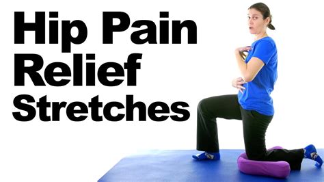 Hip Pain Relief Stretches – 5 Minute Real Time Routine - YouTube