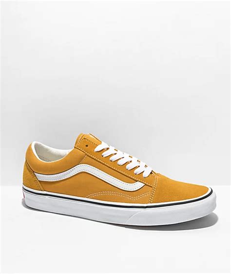 Vans Old Skool Golden Yellow Skate Shoes