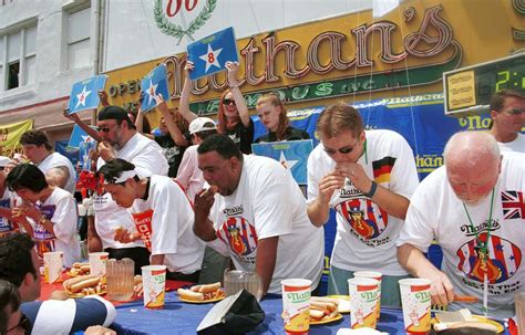 It's nearly time for the 2020 Nathan's Hot Dog Eating Contest. Here's ...